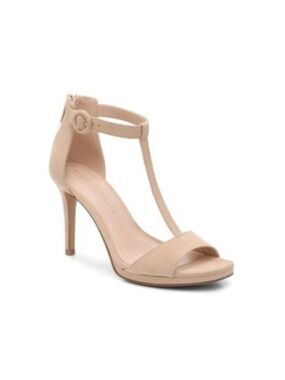 Kelly & Katie Tan Ankle Strap Heels